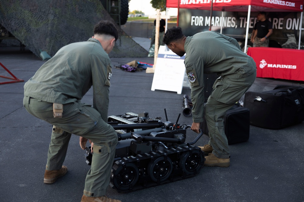 U.S. Marines support the 2025 Coca-Cola 600