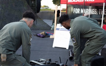 U.S. Marines support the 2025 Coca-Cola 600