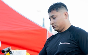U.S. Marines support the 2025 Coca-Cola 600