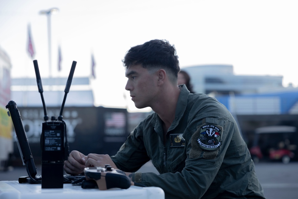 U.S. Marines support the 2025 Coca-Cola 600