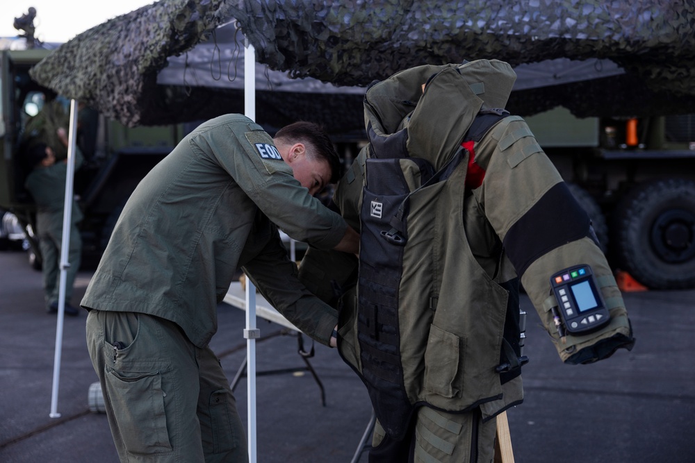 U.S. Marines support the 2025 Coca-Cola 600