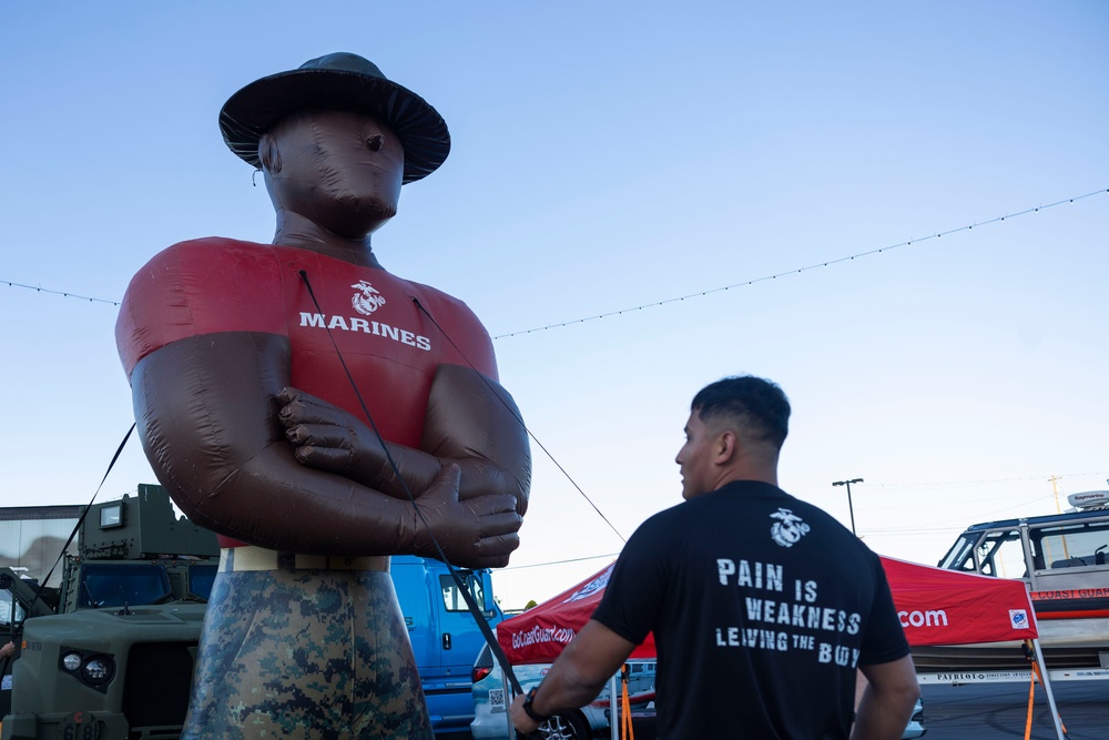 U.S. Marines support the 2025 Coca-Cola 600