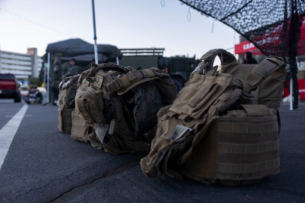 U.S. Marines support the 2025 Coca-Cola 600