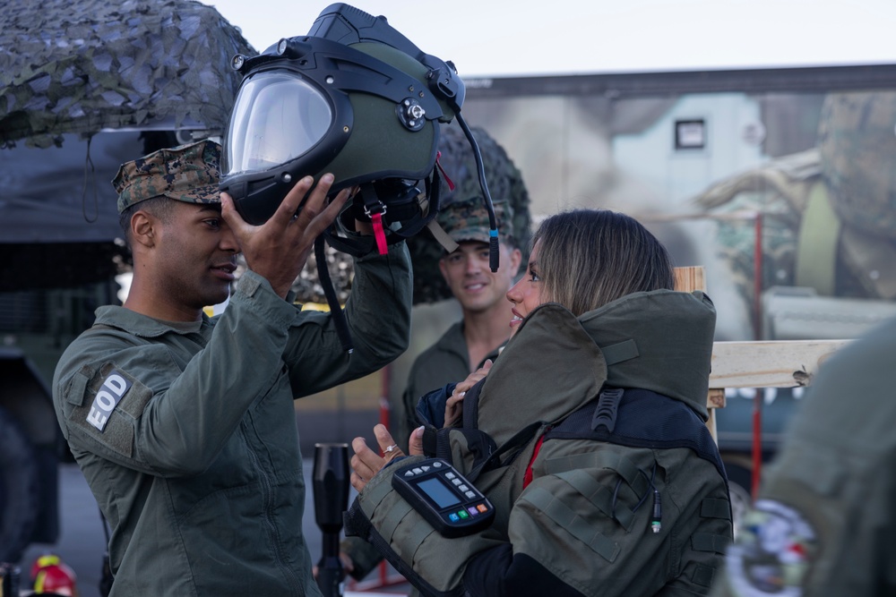 U.S. Marines support the 2025 Coca-Cola 600