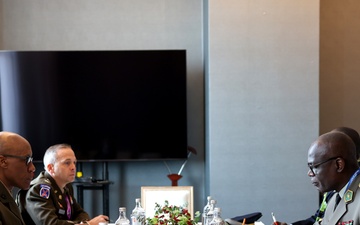 Gen. Langley conducts a bilateral engagement with Republic of Congo during ACHOD