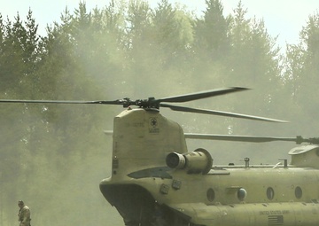 Photo Story: CH-47 Chinook crew helps Army Reserve competitors for Best Squad competition at Fort McCoy, Part 2