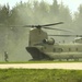 CH-47 Chinook crew helps Army Reserve competitors for Best Squad competition at Fort McCoy