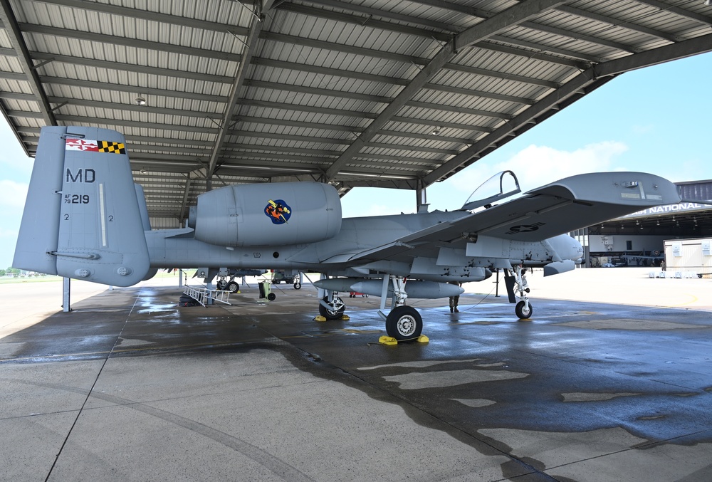 Maryland Air National Guard transfers two A-10C Thunderbolt II aircraft
