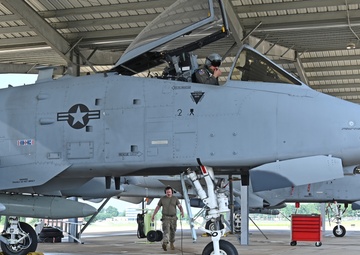 Maryland Air National Guard transfers two A-10C Thunderbolt II aircraft
