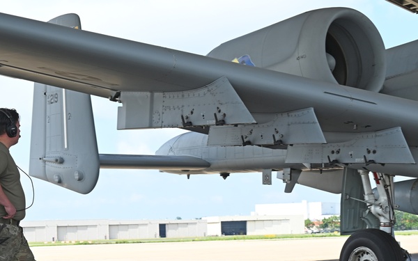 Maryland Air National Guard transfers two A-10C Thunderbolt II aircraft