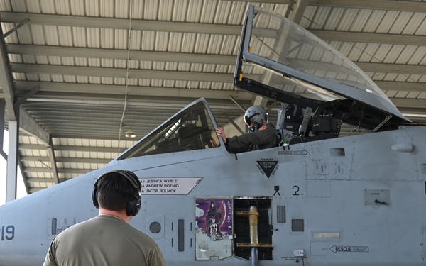 Maryland Air National Guard transfers two A-10C Thunderbolt II aircraft