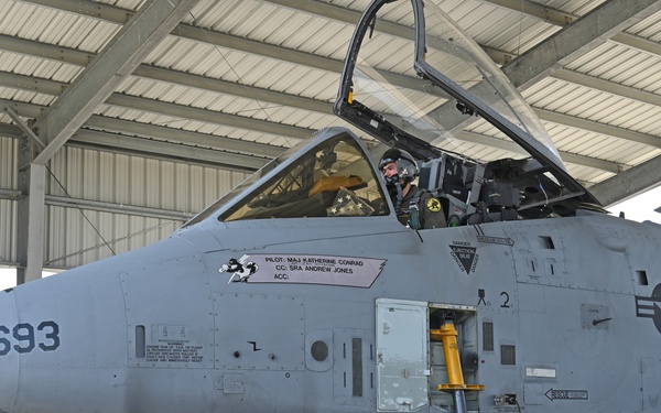 Maryland Air National Guard transfers two A-10C Thunderbolt II aircraft