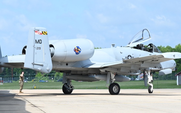 Maryland Air National Guard transfers two A-10C Thunderbolt II aircraft