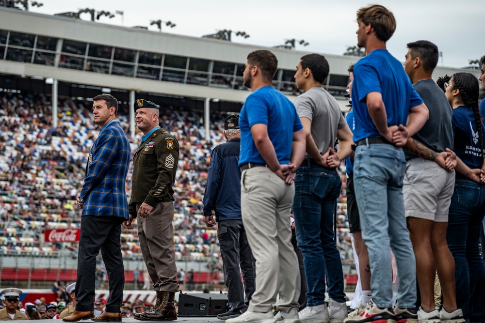Veterans at Coca Cola 600 2025