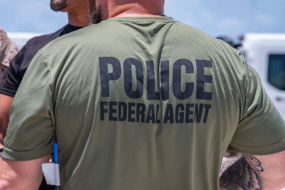DoD assists DHS during an illegal alien transfer flight
