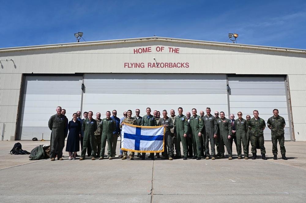 85th Fighter Group hosts Finnish Air Force
