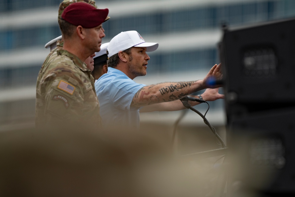 Veterans at Coca Cola 600 2025