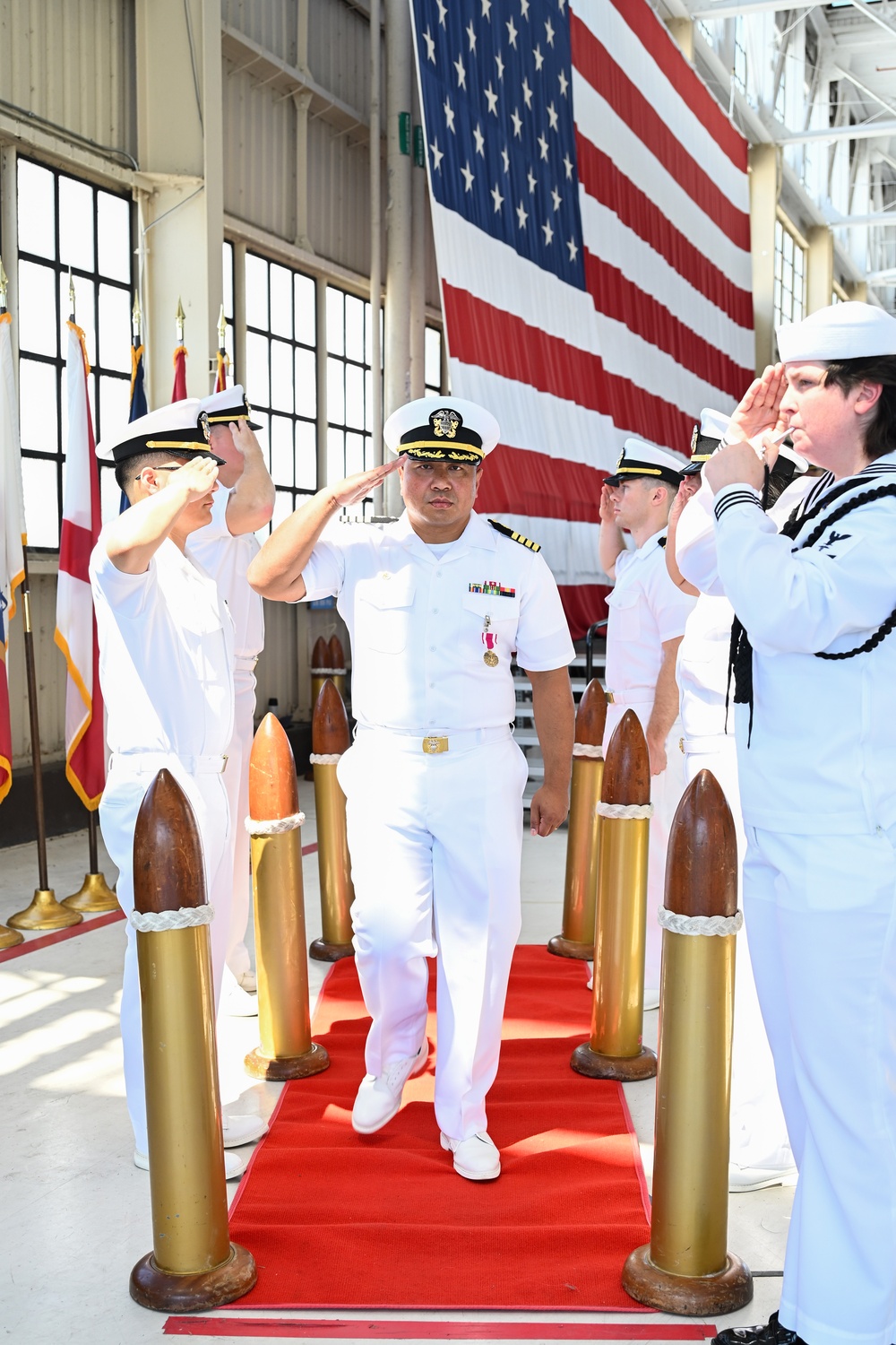 Change of Command Ceremony for Navy Drug Screening Laboratory Jacksonville