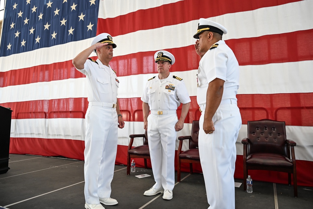 Change of Command Ceremony for Navy Drug Screening Laboratory Jacksonville