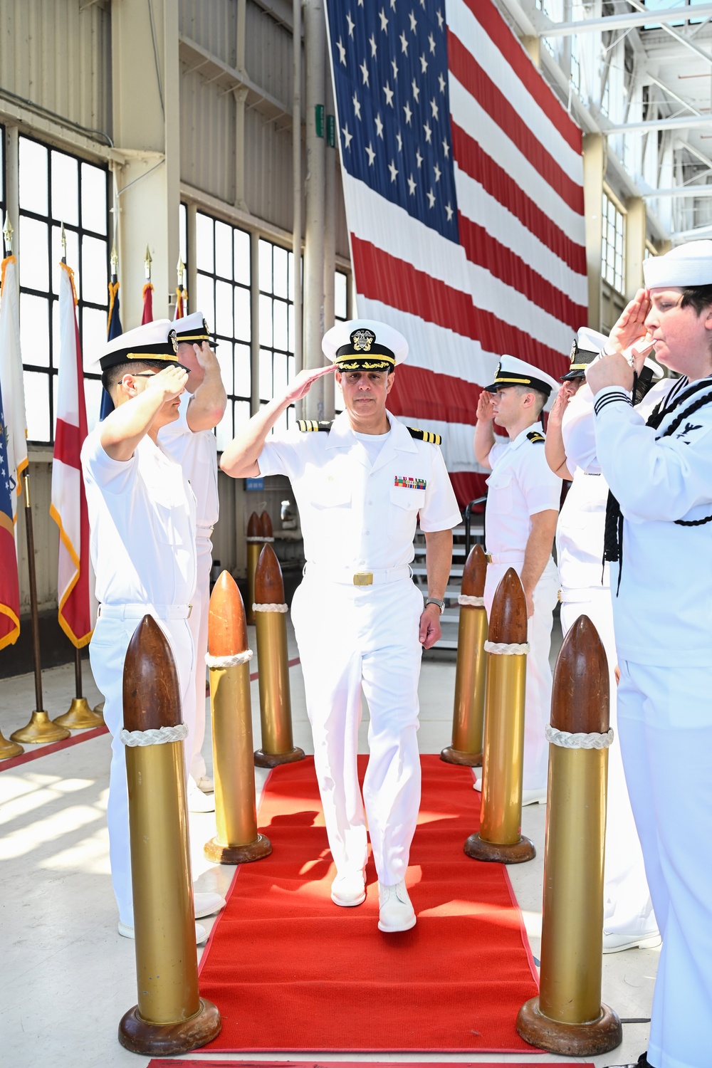 Change of Command Ceremony for Navy Drug Screening Laboratory Jacksonville
