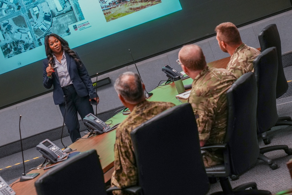 Robins Air Force Base Foreign Liaison Officer orientation