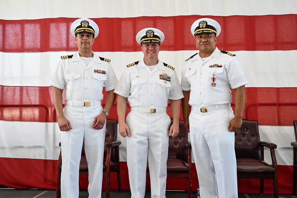 Change of Command Ceremony for Navy Drug Screening Laboratory Jacksonville