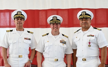 Change of Command Ceremony for Navy Drug Screening Laboratory Jacksonville