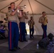 U.S. Marines attend a Valley Center Stampede Rodeo and Memorial Festival