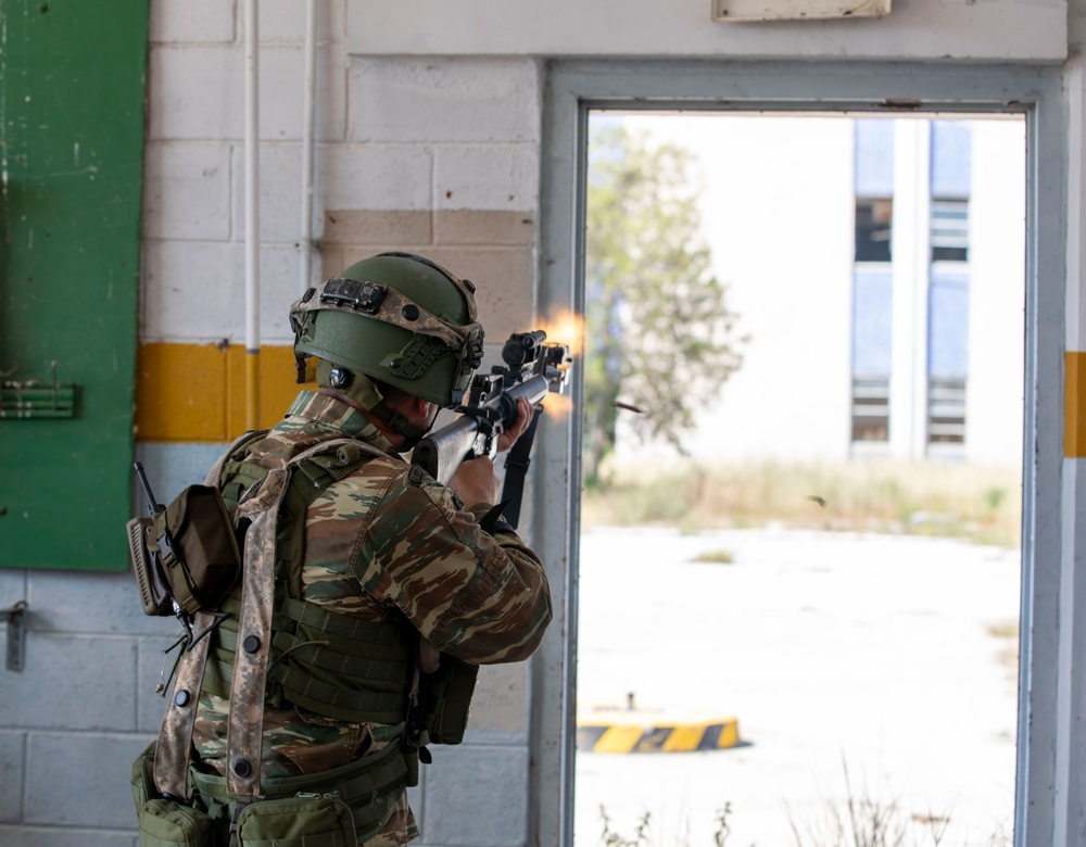 U.S. Soldiers Train With Greek Military at DEFENDER 25