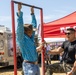 U.S. Marines attend a Valley Center Stampede Rodeo and Memorial Festival