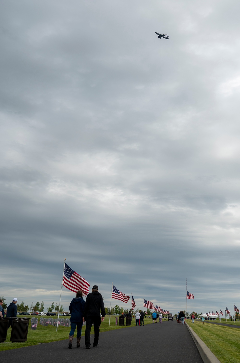 Washington State Veterans Cemetery Memorial Day ceremony