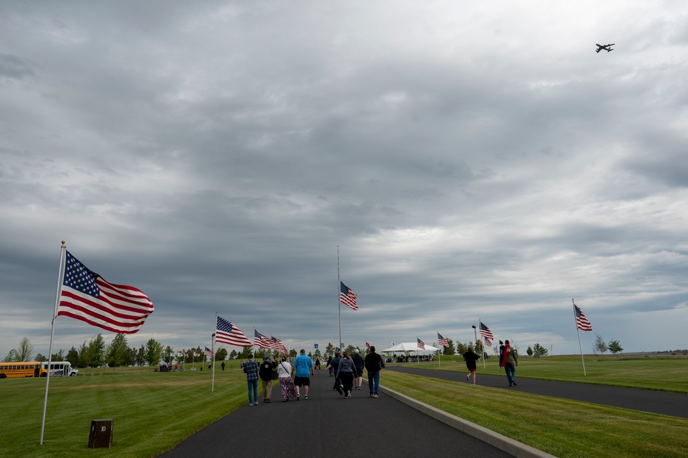 Washington State Veteran's Cemetery Memorial Day ceremony