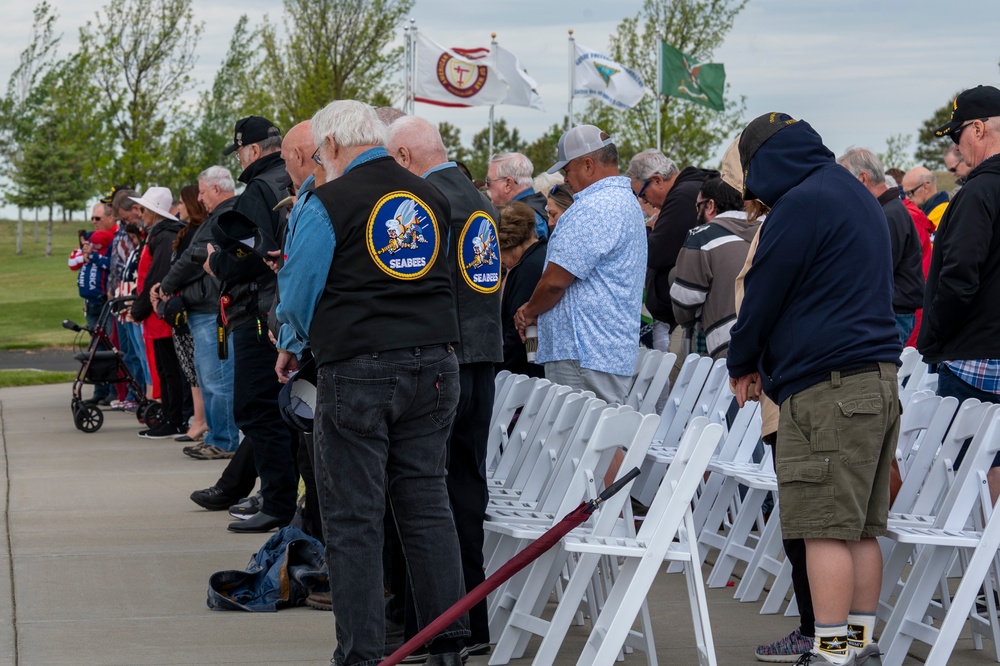 Washington State Veteran's Cemetery Memorial Day ceremony
