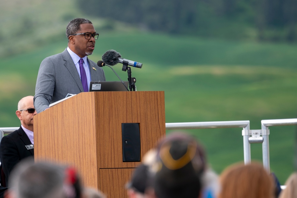 Washington State Veteran's Cemetery Memorial Day ceremony