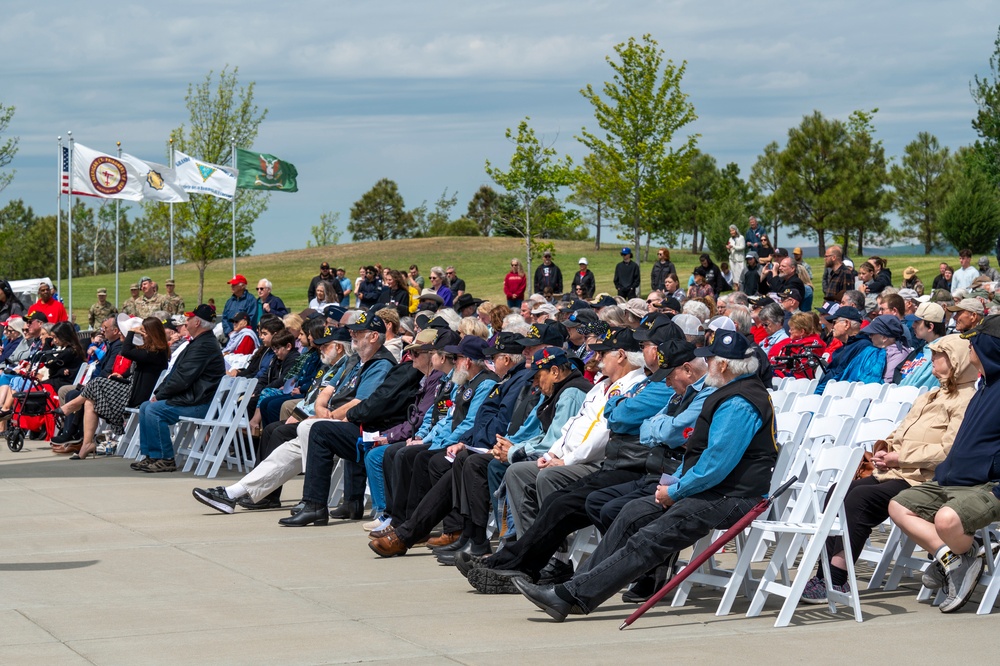 Washington State Veteran's Cemetery Memorial Day ceremony