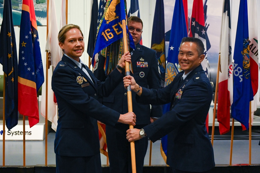 16 EWS change of command