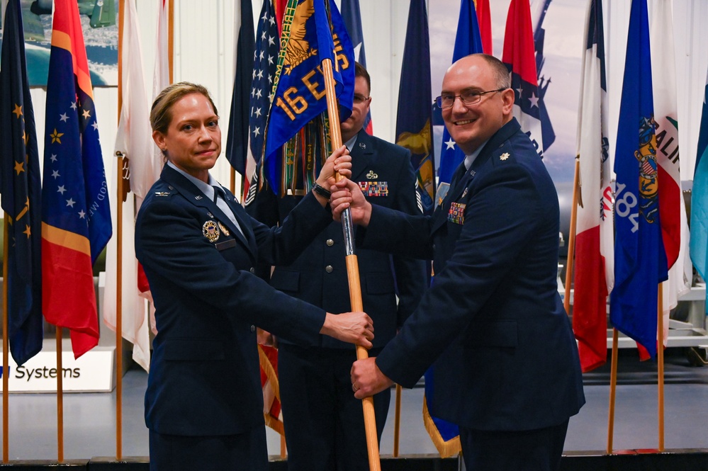 16 EWS change of command