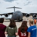 621 CRW Commander Celebrates Fini Flight