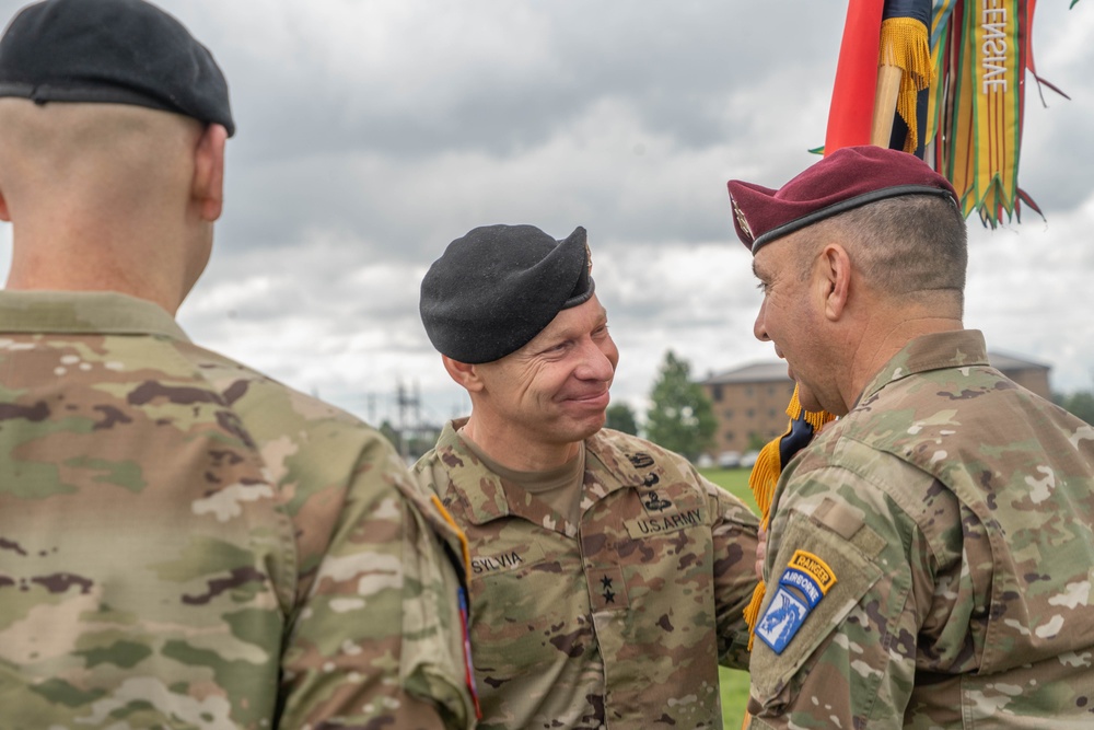 101st Airborne Division Change of Command 2025
