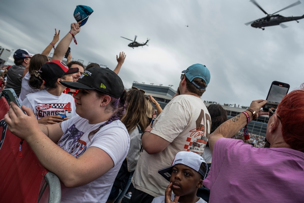 Veterans at Coca Cola 600 2025