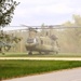 CH-47 Chinook crew helps Army Reserve competitors for Best Squad competition at Fort McCoy