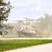 CH-47 Chinook crew helps Army Reserve competitors for Best Squad competition at Fort McCoy