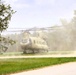 CH-47 Chinook crew helps Army Reserve competitors for Best Squad competition at Fort McCoy