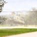 CH-47 Chinook crew helps Army Reserve competitors for Best Squad competition at Fort McCoy