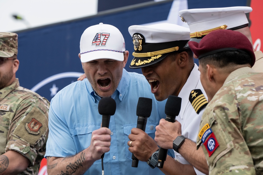 Veterans at Coca Cola 600 2025