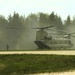 CH-47 Chinook crew helps Army Reserve competitors for Best Squad competition at Fort McCoy