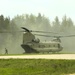 CH-47 Chinook crew helps Army Reserve competitors for Best Squad competition at Fort McCoy