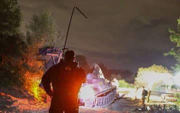 US and NATO allies conduct river crossing exercise