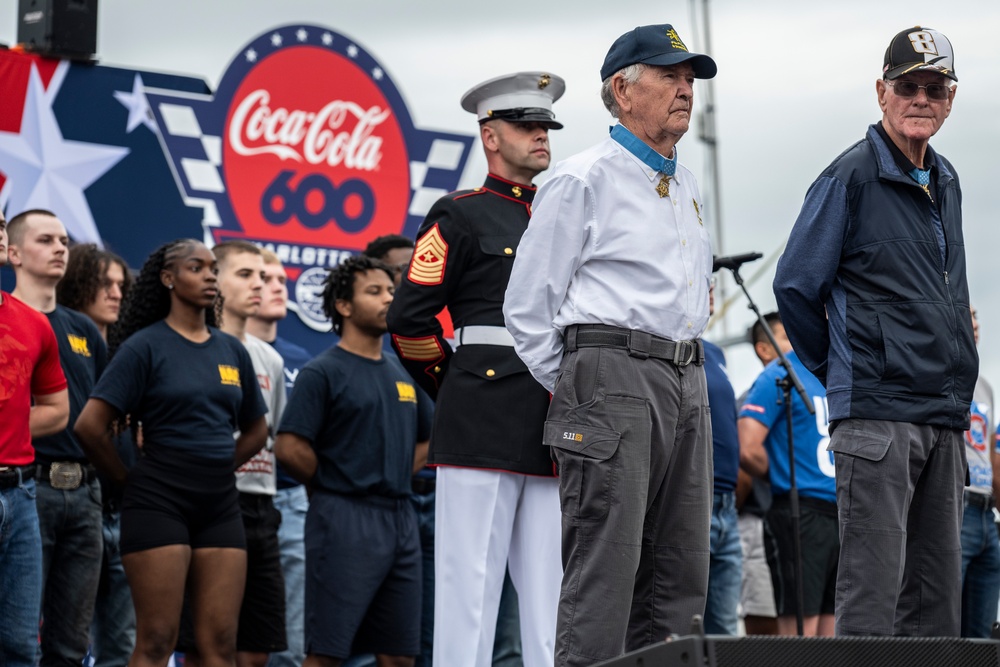 Veterans at Coca Cola 600 2025