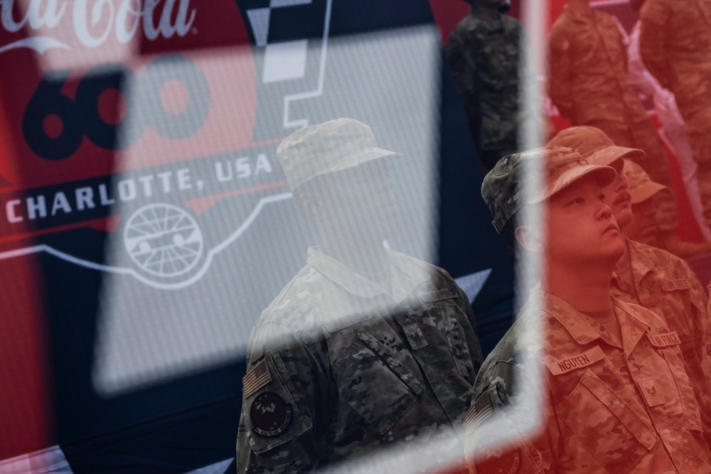 Veterans at Coca Cola 600 2025